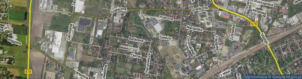 Zdjęcie satelitarne Bulwar Króla Jana III Sobieskiego ul.